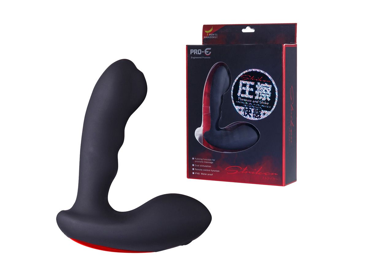 Men's Manzoku Pro-E Striker Anal Masturbator - ToyDemon Men's Manzoku Pro-E Striker Anal Masturbator - ToyDemon