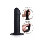 Squeezable Phallic Dildo - Black