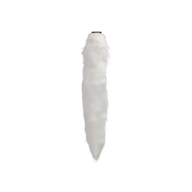 Interchangeable White Fox Tail