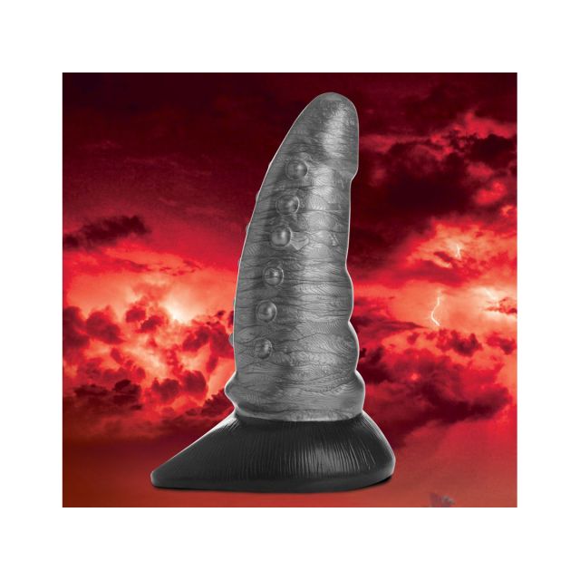 Beastly Tapered Bumpy Silicone Dildo