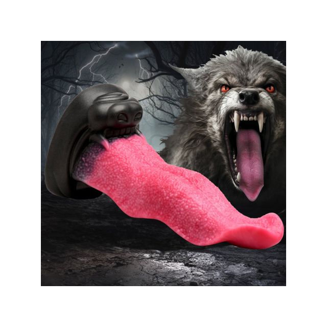 Wolf's Lick Silicone Dildo