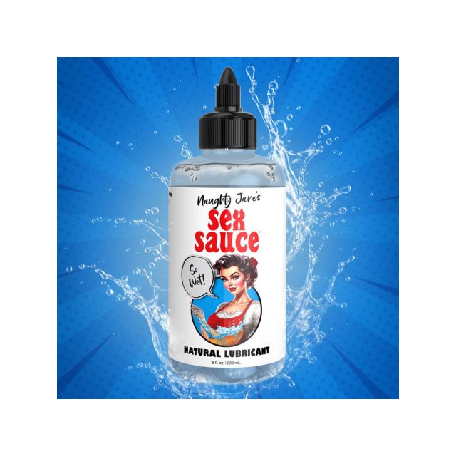 Naughty Jane's Sex Sauce Natural Lubricant - 8oz