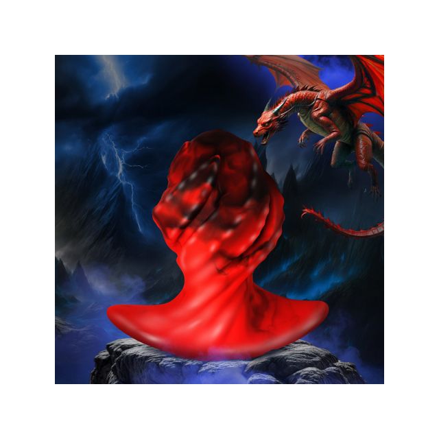 Dragonspawn Silicone Butt Plug - Medium