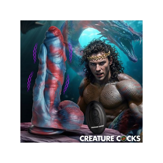 Hydra X Vibrating Silicone Dildo