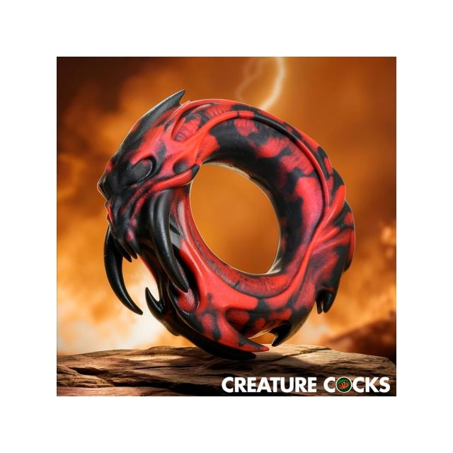 Hell Fang Silicone Cock Ring