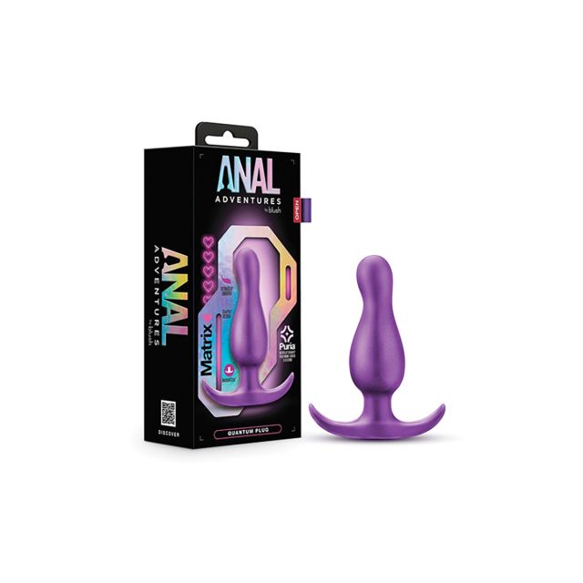 Anal Adventures Matrix Quantum Plug - Purple