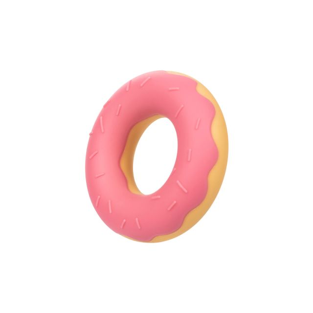 Naughty Bits Dickin’ Donuts Silicone Donut Cock Ring - Pink