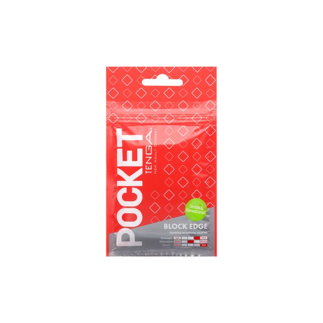 POCKET TENGA BLOCK EDGE