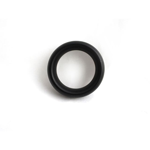 Rock Solid Silicone Black C Ring - 1.75 Inches