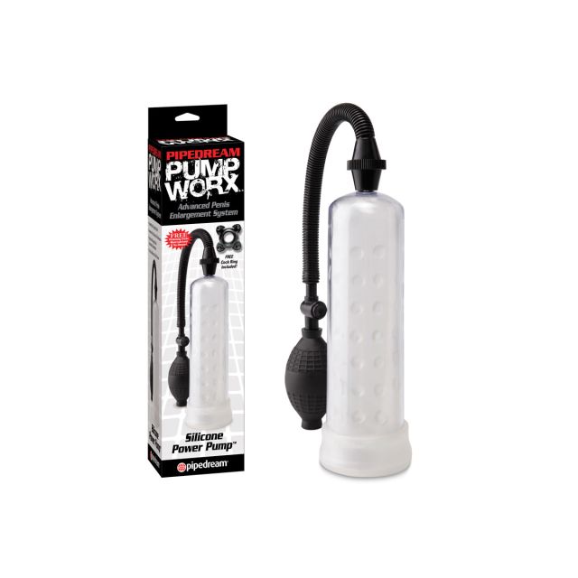 Pump Worx Silicone Power Pump - Clear Main