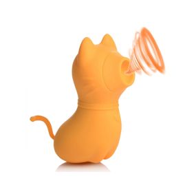Sucky Kitty Silicone Clitoral Stimulator - Orange