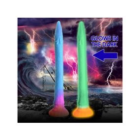 Makara Glow-in-the-Dark Silicone Snake Dildo