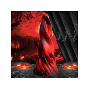 Hell Kiss Twisted Tongues Silicone Dildo