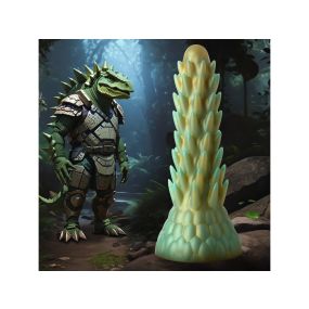 Stegosaurus Spiky Reptile Silicone Dildo