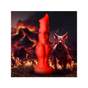 Fire Hound Silicone Dildo - Medium
