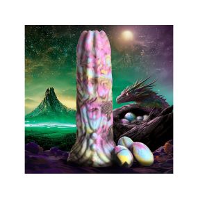 Dragon Spawn Ovipositor Silicone Dildo with Eggs