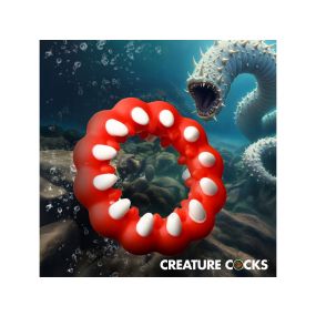 Fangs Silicone Cock Ring