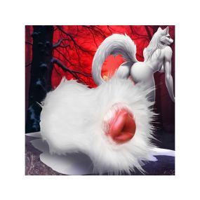 Snow She-Wolf Silicone Stroker