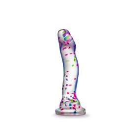 Neo Elite Hanky Panky 7" Confetti Dildo - Glow in the Dark