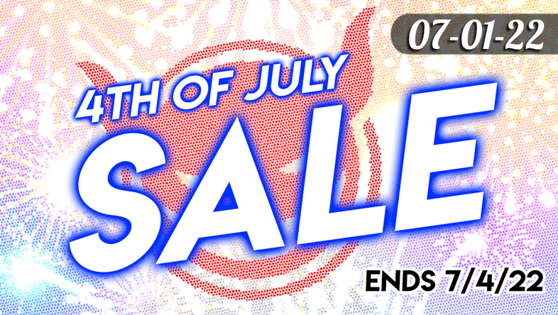 July 4th Sale 2022, Ends 12/31